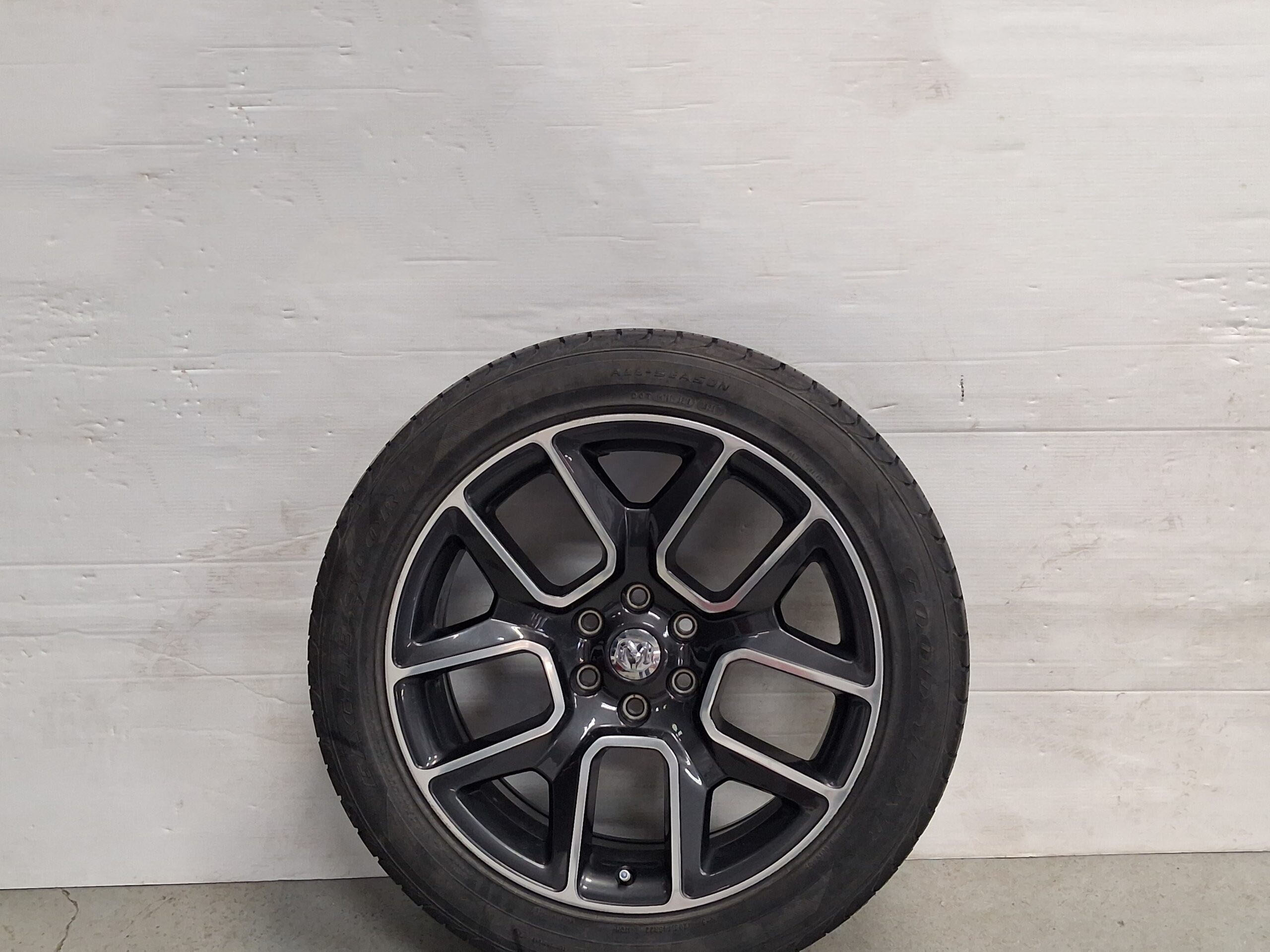 2019 – 2026 Dodge Ram New Body Style Goodyear Eagle Sport 285/45R22 Tires and Rims