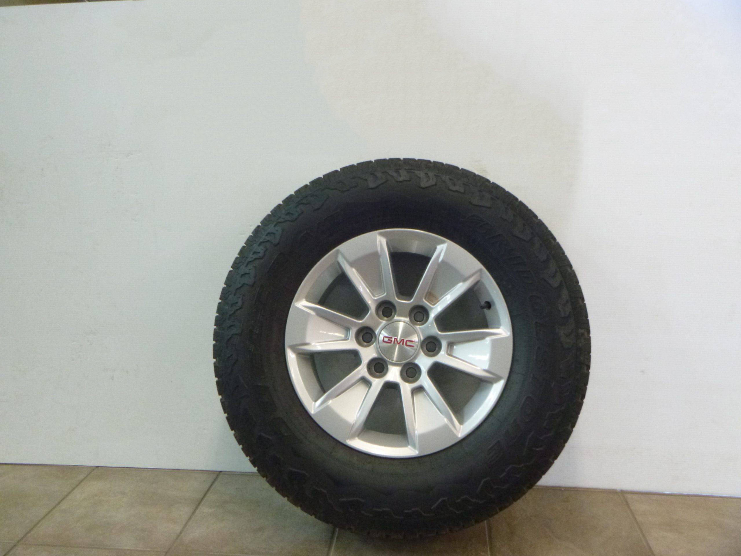 1999 – 2026 GMC Sierra or Chevrolet Silverado Bridgestone Dueler 265/70R17 Tires and Rims