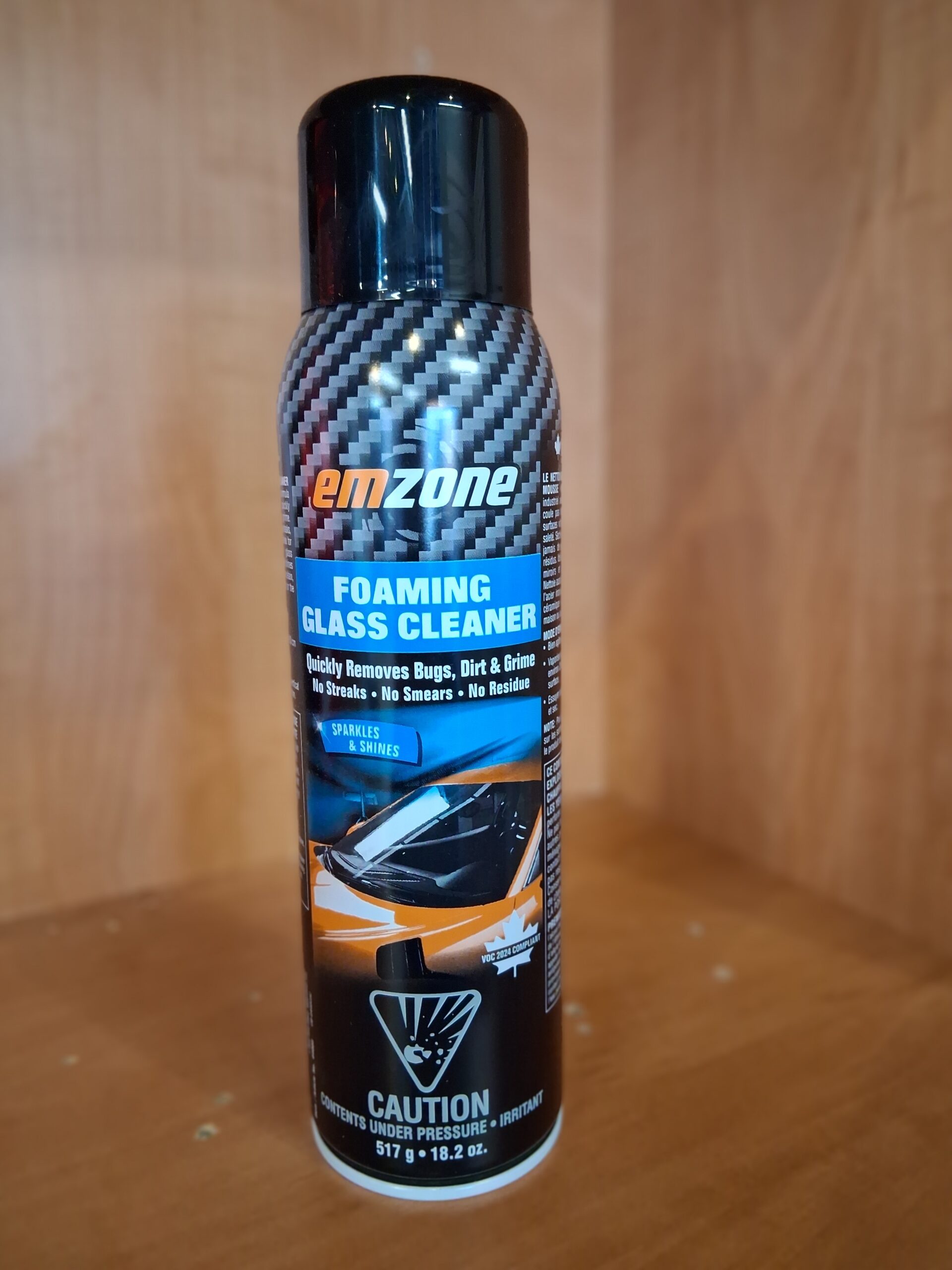 EmZone Foaming Glass Cleaner
