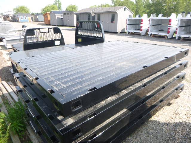 8’9 x 6’8 New Steel Flat deck with wood deck