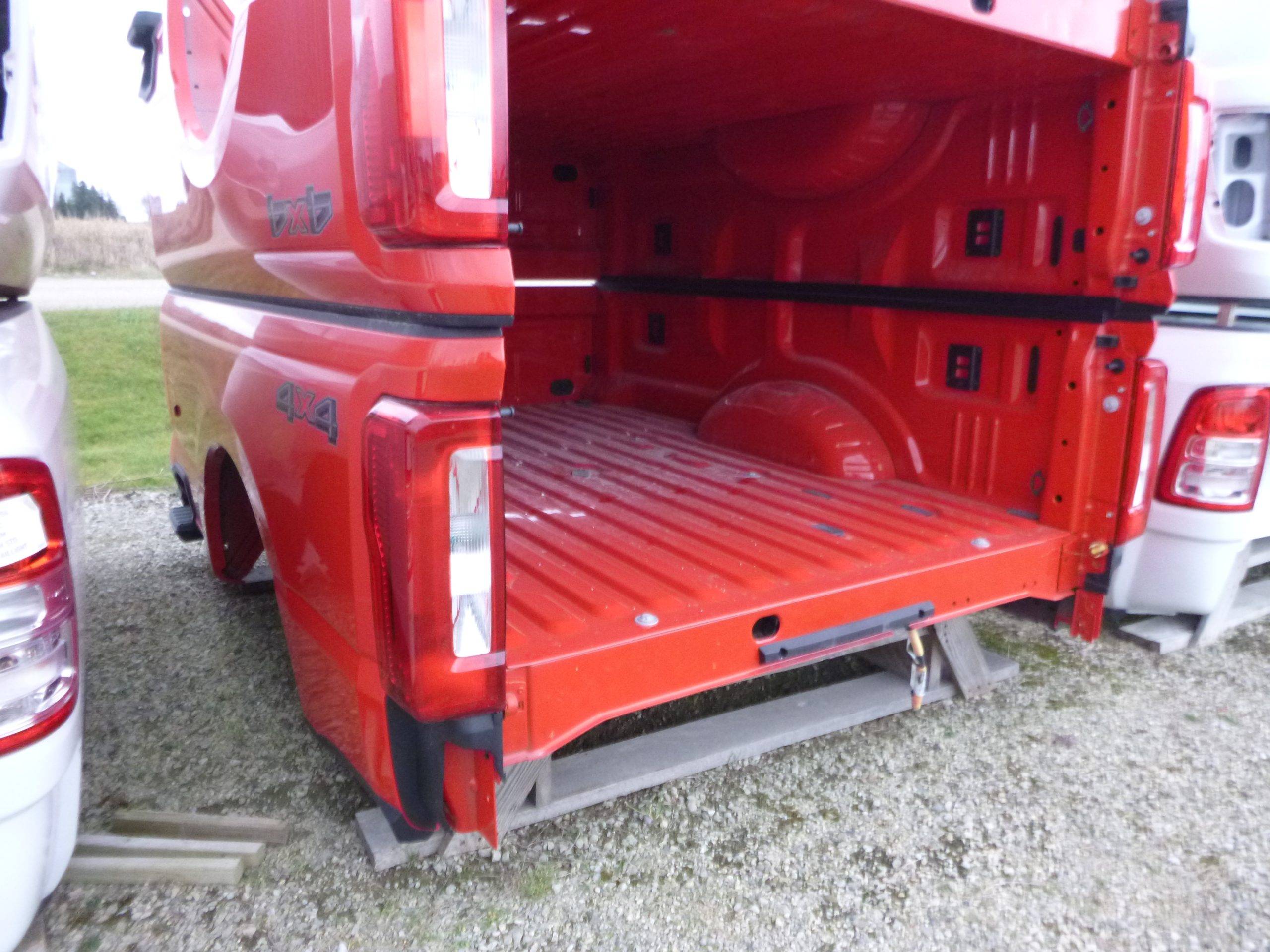 2023 – 2026 Ford Superduty F250/350 SRW 8′ Red Take off Truck Box