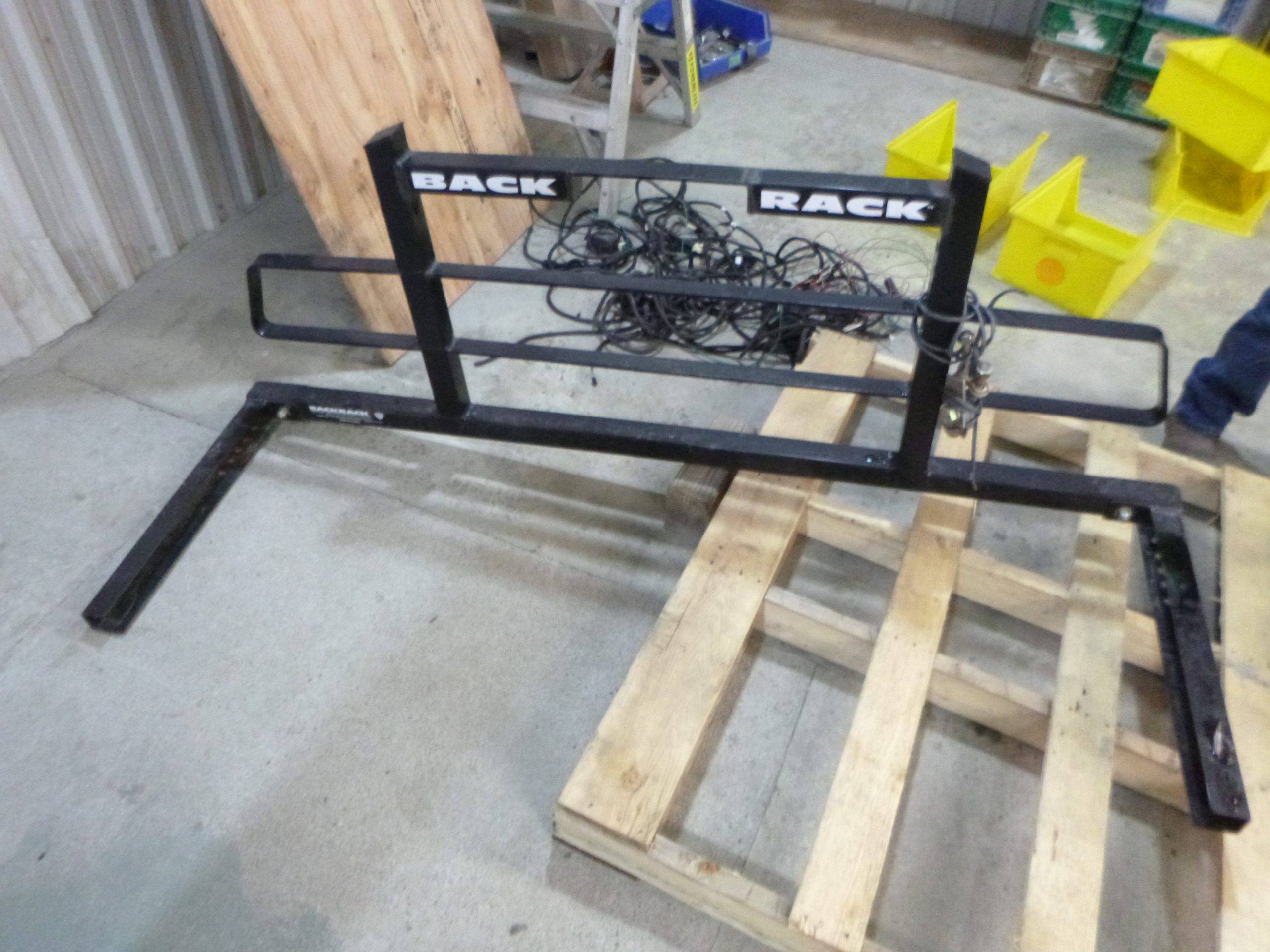 2019 – 2026 GMC Sierra or Chevrolet Silverado 1500 & 2500 Back Rack with Toolbox Bracket