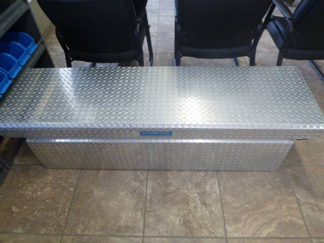 Adrian Steel Aluminum Checkerplate Toolbox
