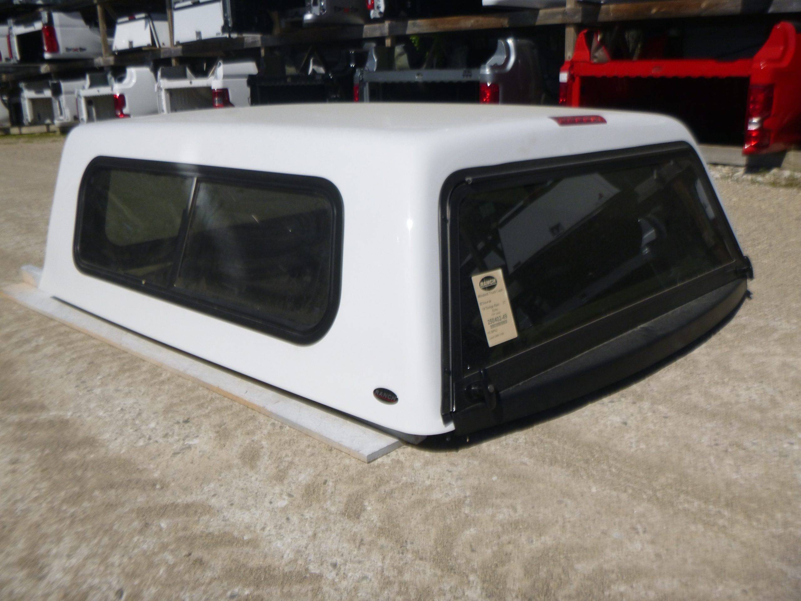 Dodge Ram 5’7 NEW PW7 White Ranch Truck Cap