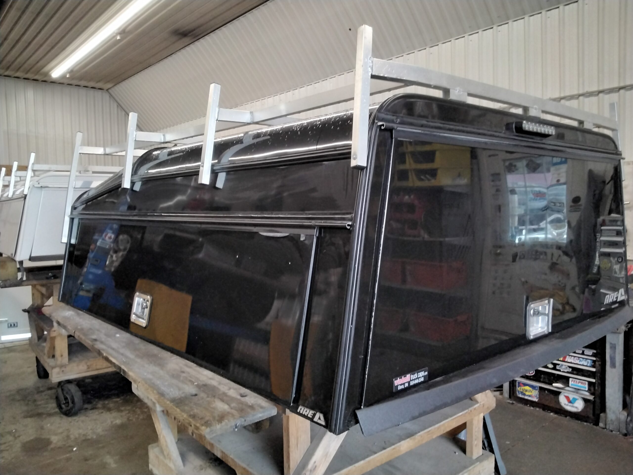 Ford F150 6’6 Black ARE Contractor Truck Cap