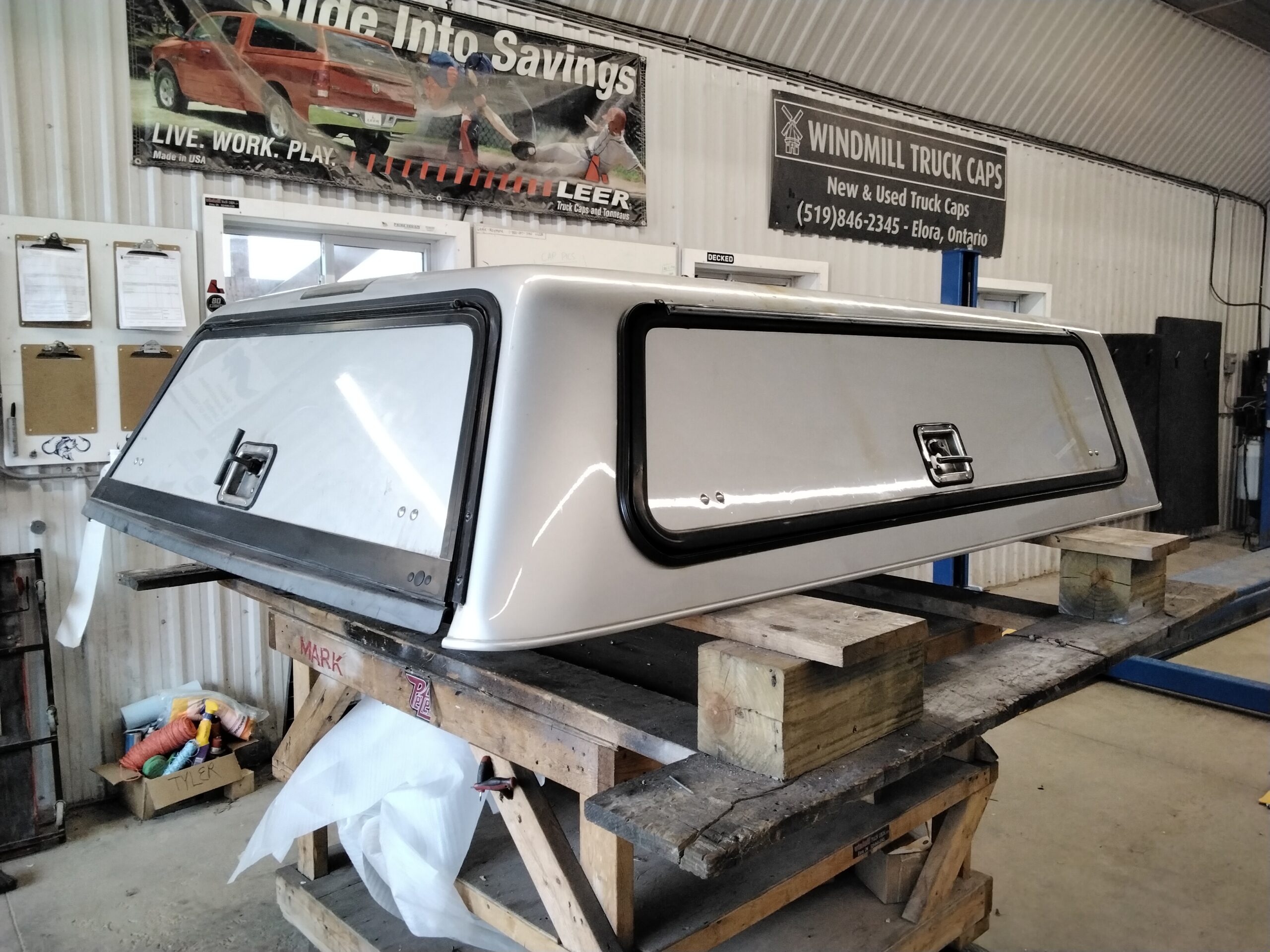 Chevrolet Colorado or GMC Canyon 6’2 GAN Silver ARE Truck Cap